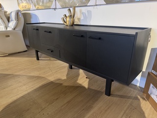 Dressoir Label51, Cali, zwart